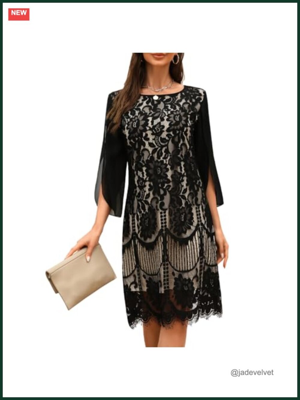 Women's Lace Sequin Cocktail Dress Wedding Guest Formal Gown